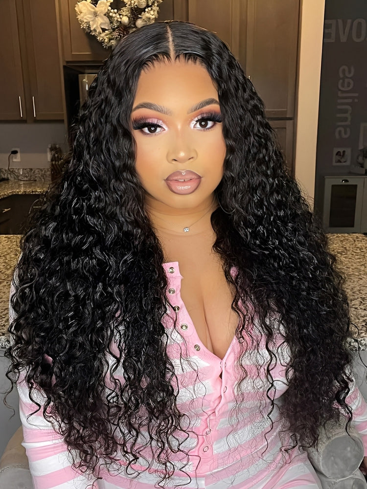 New Arrival Deep Wave Lace Front Wigs With Baby Hair Human Hair Lace Front Wigs