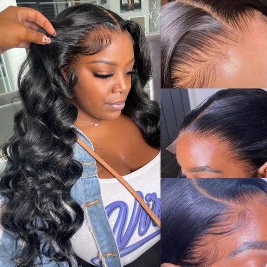 Deep Parting 6*6 Closure Wigs Loose Deep Wave Wigs Lace Front Wigs