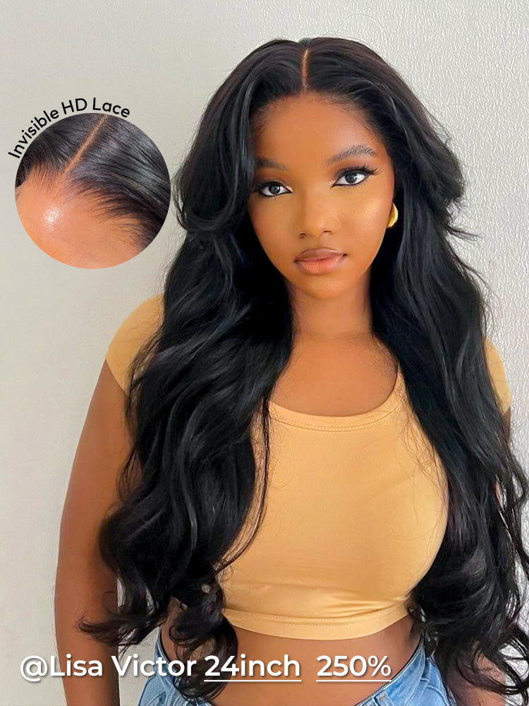 HD Lace Wigs Body Wave Transparent Wigs Brazilian Lace Front Wigs