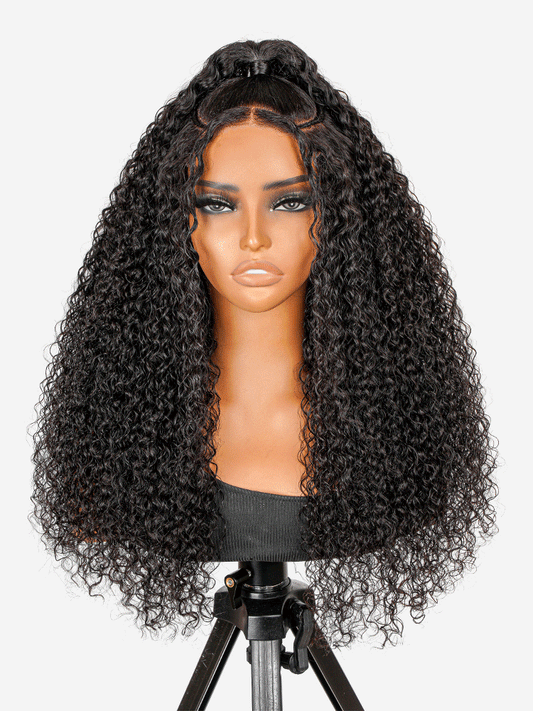 Glueless Curly Stylist Wig 6x6 Deep Parting Lace Closure Wig Ready to Go