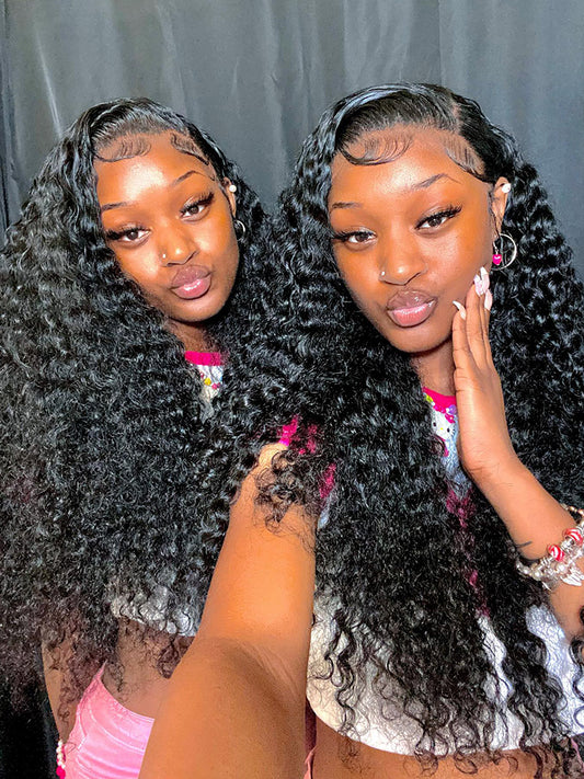 Deep Wave 13x6 HD Invisible Lace Frontal Wigs For Women