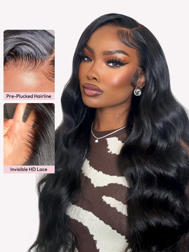 HD Lace Wigs Body Wave Transparent Wigs Brazilian Lace Front Wigs