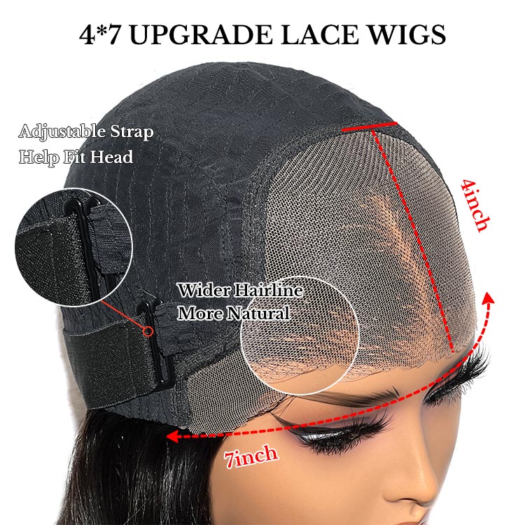 Glueless Ready To Go Wigs - Super Invisible LY Undetectable Lace Black Jerry Curly Lace Wigs