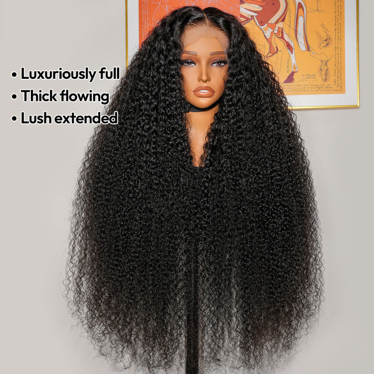 28 - 36inch Long Curly Wigs 13*6 Invisible HD Lace Front Wigs Pre-plucked Human Hair Wigs