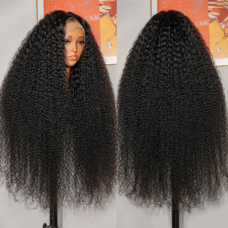 28 - 36inch Long Curly Wigs 13*6 Invisible HD Lace Front Wigs Pre-plucked Human Hair Wigs