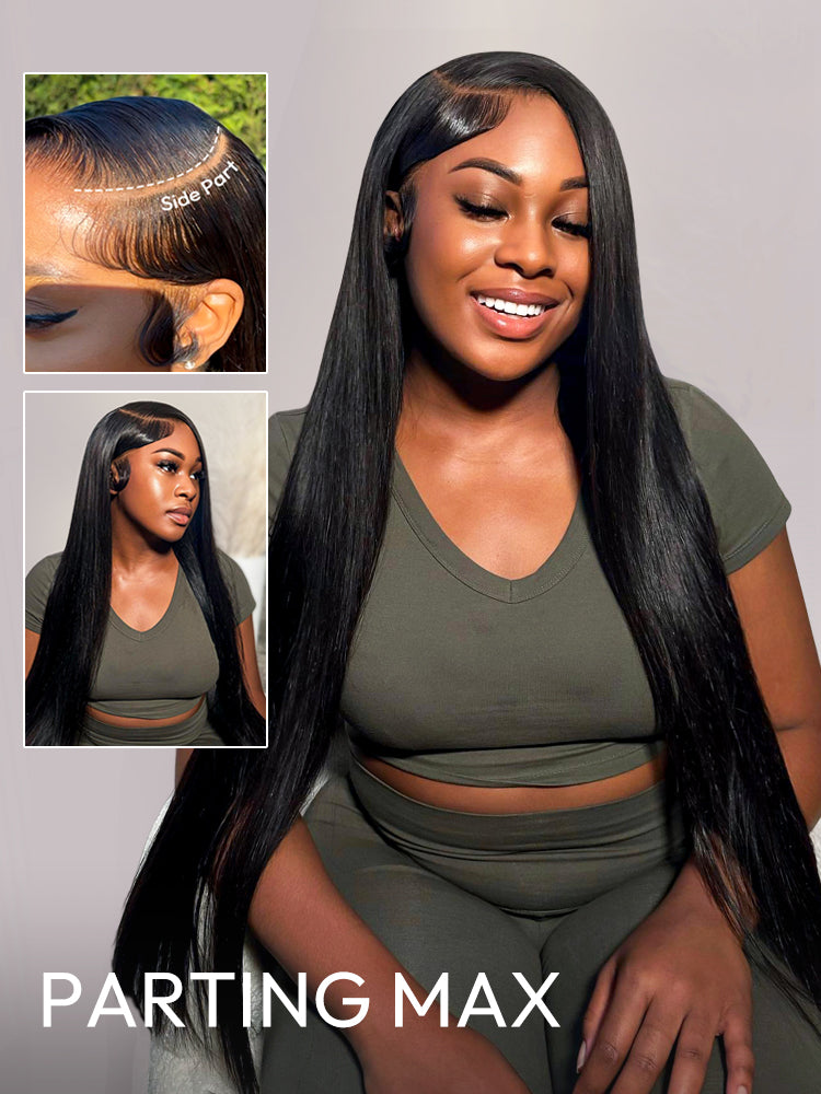 HD Lace Wigs Realistic Straight 13*6 Lace Front Wigs Transparent Lace Wigs With 6 Inch Deep Part Lace