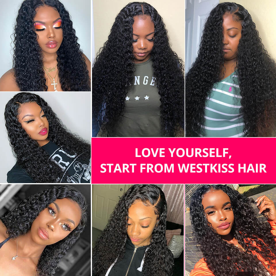 5x5 Curly Lace Closure Wigs Affordable Curly Hair Wigs 100% Human Hair Wigs With Baby Hair