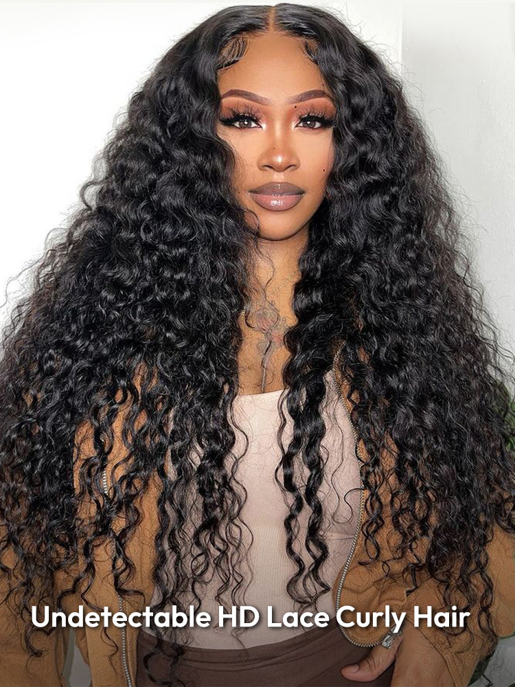 13x6 HD Lace Frontal Wig Curly Wig HD Swiss 13*4 Human Hair Lace Front Wigs