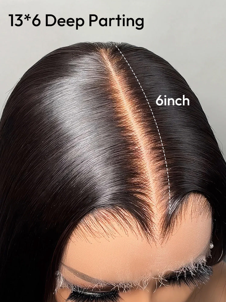 Transparent Wigs Brazilian Lace Front Wigs Straight Human Hair 13x4 HD Lace Wigs