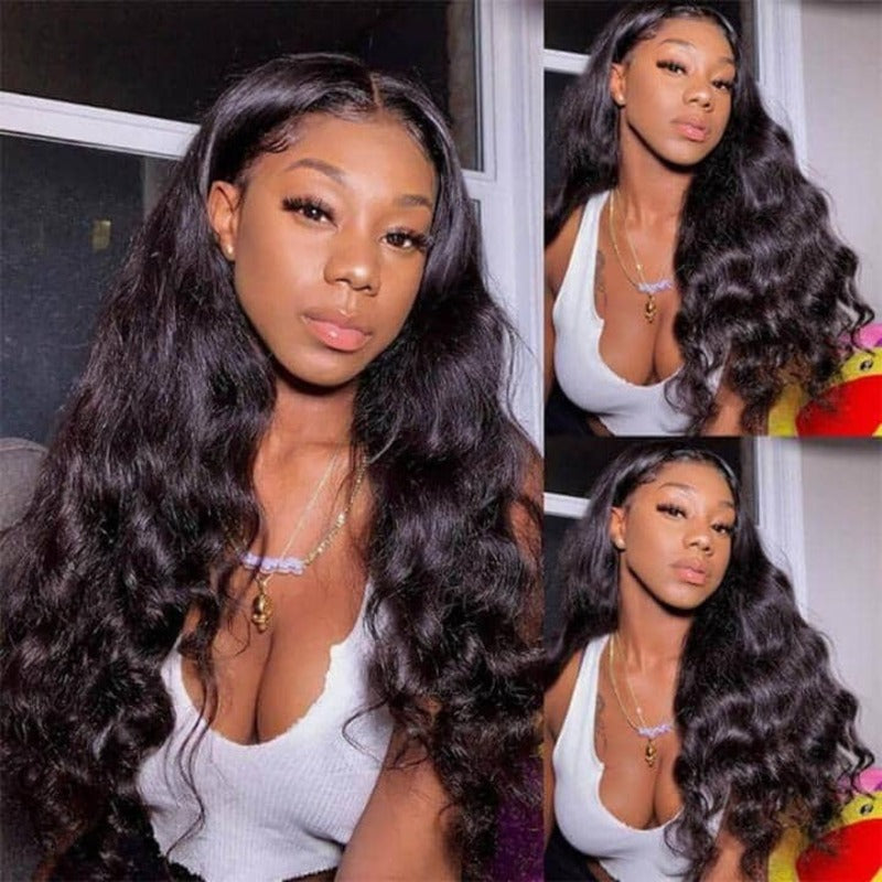Deep Parting 6*6 Closure Wigs Loose Deep Wave Wigs Lace Front Wigs