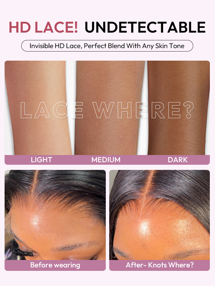 Transparent Wigs Brazilian Lace Front Wigs Straight Human Hair 13x4 HD Lace Wigs